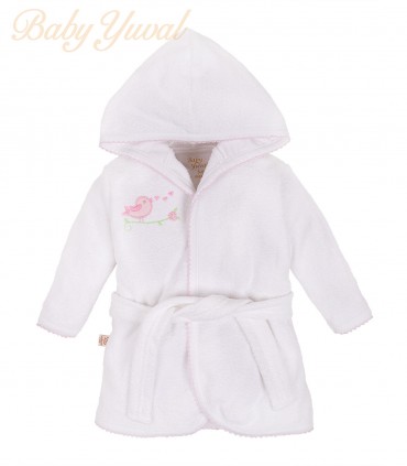 Salida de Baño 100% Algodón Premium | Bird Pink