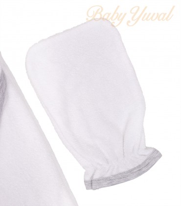 Toalla Doble Felpa Premium | Oso Plomo