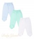 Tripack pantalón con pie algodón pima | Colección Enzo