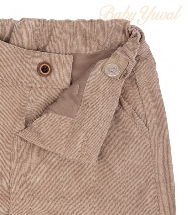Pantalón Corduroy | Beige