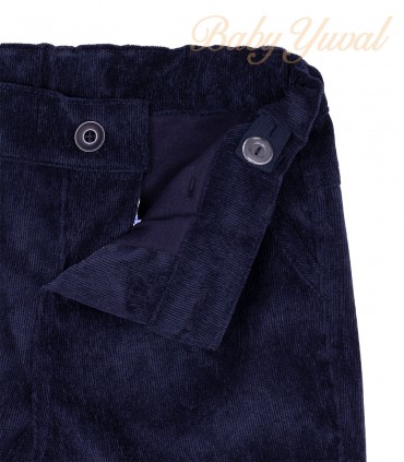 Pantalón Corduroy | Azul