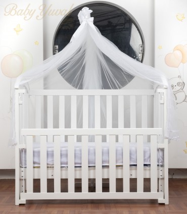 Tul de Cama Cuna | Blanco