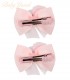 Gancho para Cabello | Pompón Rosado - Gris