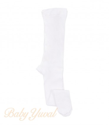 Panty Delgada Nylon | Liso Blanco