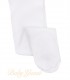 Panty Delgada Nylon | Liso Blanco