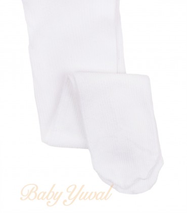Panty Delgada Nylon | Liso Blanco