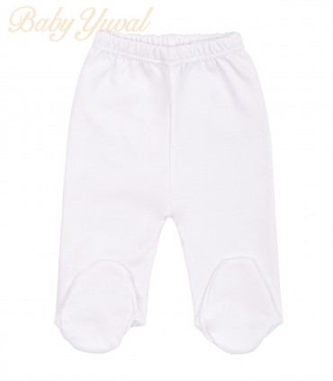 Pantalón Prematuro de Algodón Pima | Blanco