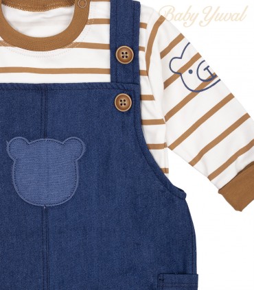 Set Overall Denim y Polo | Paul
