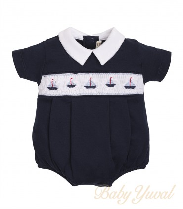 Romper Bombacho | Barquitos Blue