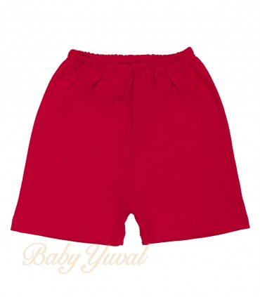 Short de Algodón Pima | Rojo