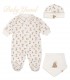 Set Enterizo, Gorro y Bandana | Colección Bunny Louis RN