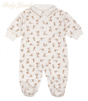 Set Enterizo, Gorro y Bandana | Colección Bunny Louis RN