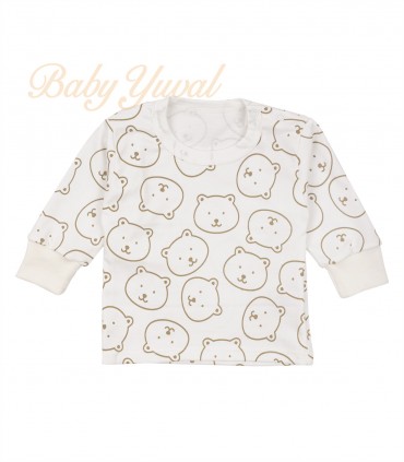 Set Overall Fresh Terry y Polo Algodón | Teddy Cream