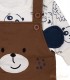 Set Overall Fresh Terry y Polo Algodón | Teddy Brown