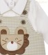 Set Overall Jacquard y Polo Camisero | King Lion
