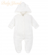 Enterizo Acolchado | Trenzado Crema