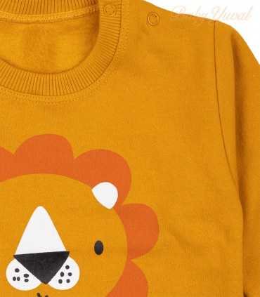 Polera de Franela Algodón | León