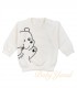 Polera de Franela Algodón | Oso Blanco