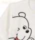 Polera de Franela Algodón | Oso Blanco