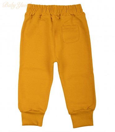 Pantalón de Franela Algodón | Mostaza