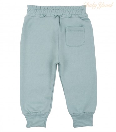 Pantalón de Franela Algodón | Cemento