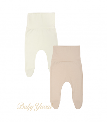 Pack Pantalón Anticólicos con Pies y Pretina Ancha | Teddy