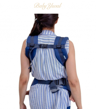 Mochila Ergonómica Evolutiva 4 en 1 | Acero Nubes