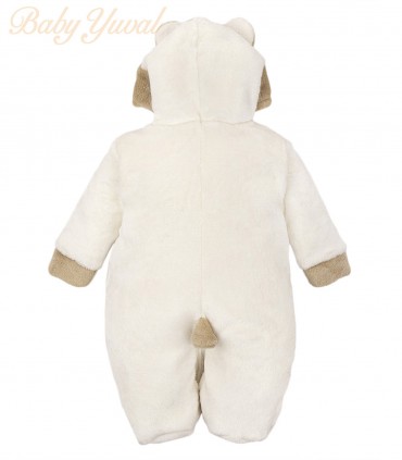Enterizo Acolchado Plush | Teddy Cream