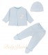Conjunto Jacquard Algodón | Bunny Sky