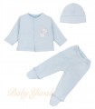 Conjunto Jacquard Algodón | Bunny Sky