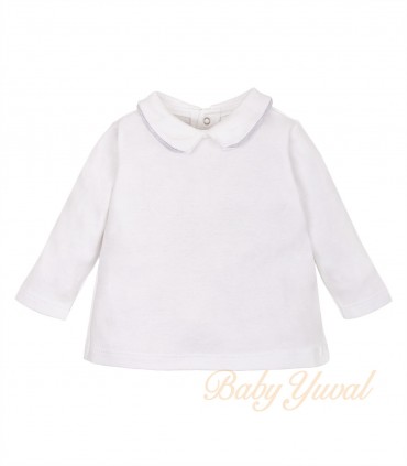 Set Overall Plush y Polo Algodón | Bear Grey