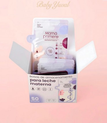 Caja de 50 Bolsas de Almacenamiento de Leche Materna