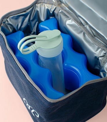 Cooler bag para Leche Materna | Bolso refrigerante Azul