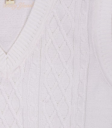 Chaleco de Hilo | White