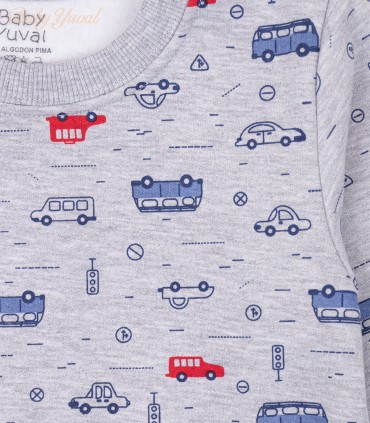 Polera de Franela Algodón | Cars