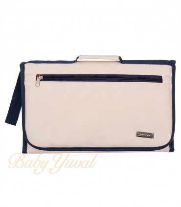 Cambiador Portátil | Cream Blue