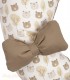 Almohada de Lactancia y Estimulación 5 en 1 | Beige Ositos