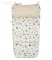 Colchoneta para Coches | Beige Dinosaurio