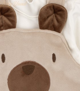 Set Overall Plush y Polo Algodón | Theodore