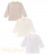 Tripack Polo Manga Larga algodón pima | Colección Teddy