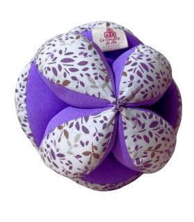 Pelota Montessori La Tiendita de Ale | Morada y Blanco