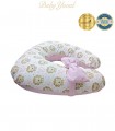 Almohada de Lactancia y Estimulación 5 en 1 | Rosado Leoncitas