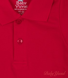 Polo Camisero de Algodón | Red