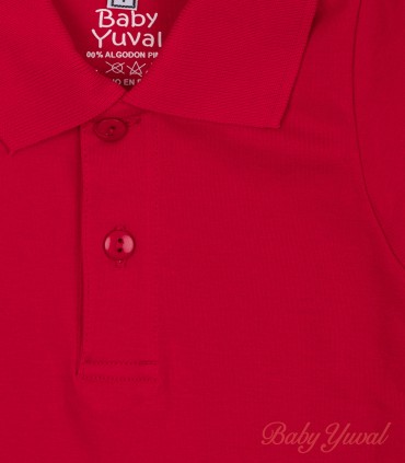 Polo Camisero de Algodón | Red