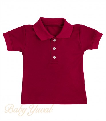 Set Polo Camisero y Short | Wine