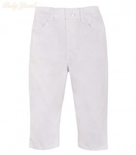 Pantalón Drill | Blanco