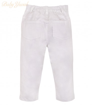 Pantalón Drill | Blanco