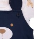 Set Overall Drill y Polo de Algodón | Bear Blue