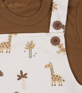 Set Overall y Polo de Algodón | Safari