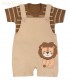 Set Overall y Polo de Algodón | Little Lion
